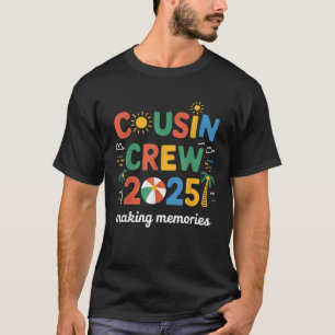 Camiseta Cousin Crew 2025 Family Matching Boys Girls Primo