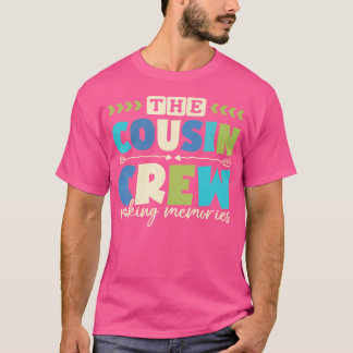 Camiseta Cousin Crew 2025 Memórias do Fazer Férias da Famíl