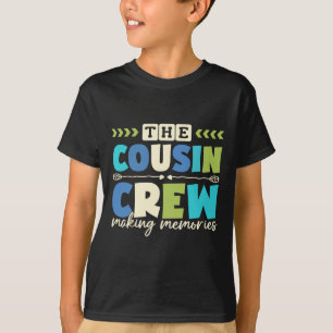 Camiseta Cousin Crew 2025 Memórias do Fazer Férias da Famíl