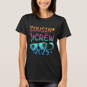 Camiseta Cousin Crew 2025 Para Férias De Verão