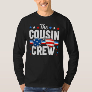Camiseta Cousin Crew 4 de julho Família Patriótica American