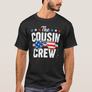 Camiseta Cousin Crew 4 de julho Família Patriótica American