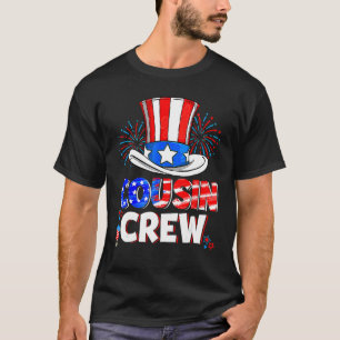 Camiseta Cousin Crew 4 de julho Fogos de Artifício que os E