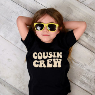 Camiseta Cousin Crew Beige Matching Family Unisex Kids