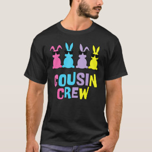 Camiseta Cousin Crew Bunnies Páscoa Correspondente Rabino C