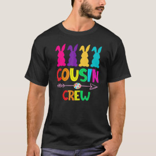 Camiseta Cousin Crew Bunnies Páscoa Correspondente Rabino C