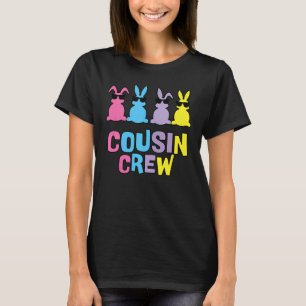 Camiseta Cousin Crew Bunnies Páscoa Correspondente Rabino C
