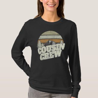 Camiseta Cousin Crew Camping Outdoor Sunset Summer Camp 1