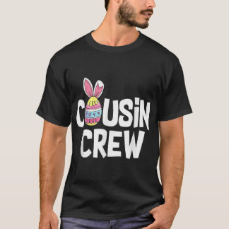 Camiseta Cousin Crew Coelhinho Coelhinho Coelhado com Pásco