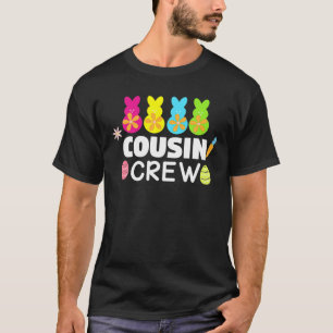 Camiseta Cousin Crew Coelho Coelhinho Coelho Coelho Coelho