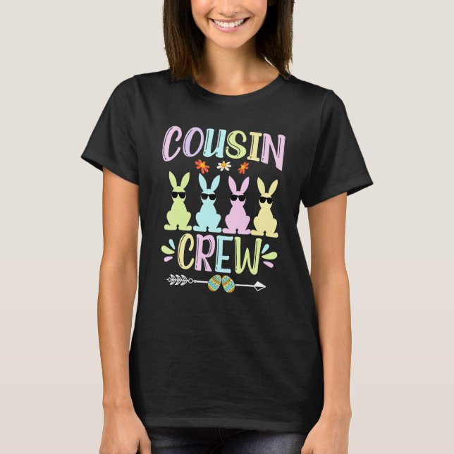 Camiseta Cousin Crew Coelho Coelho Coelho Coelho Coelho Coe (Frente)