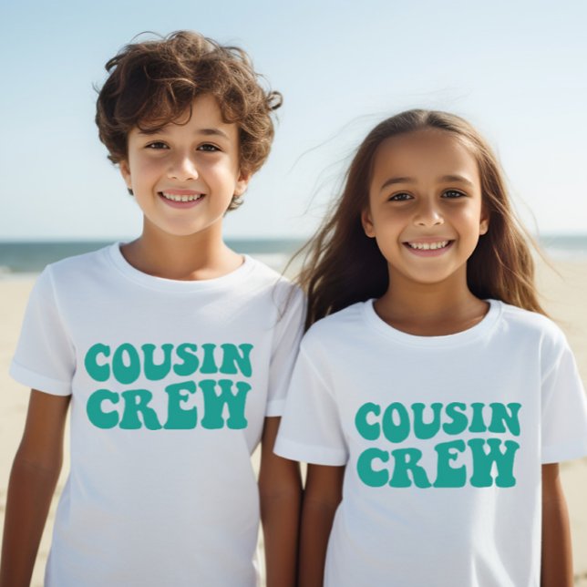 Camiseta Cousin Crew | Crianças Familiares De Correspondênc (Criador carregado)