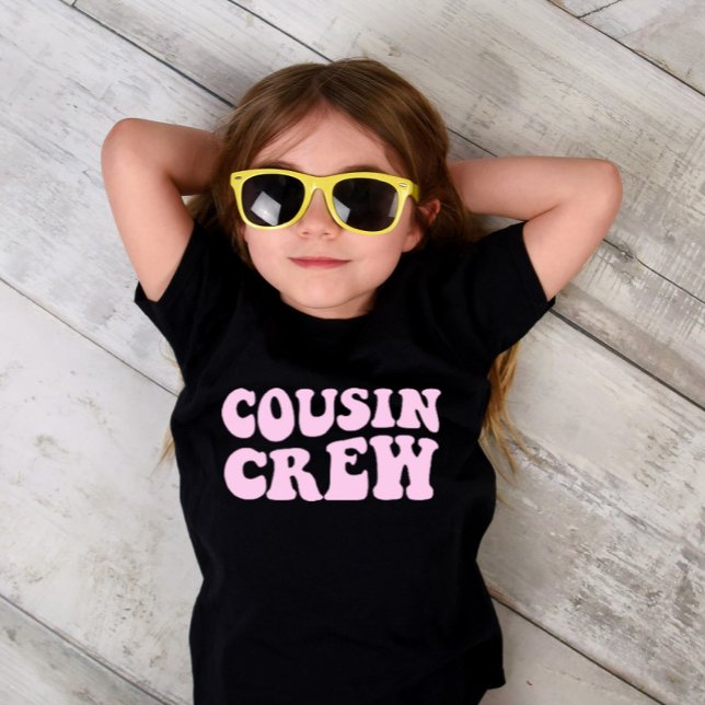 Camiseta Cousin Crew | Crianças Unisex Familiares De Corres (Criador carregado)