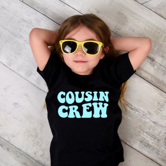 Camiseta Cousin Crew |Crianças Unisex Familiares De Turques (Criador carregado)