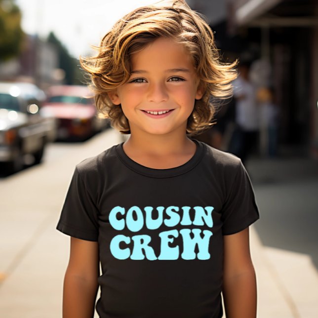 Camiseta Cousin Crew |Crianças Unisex Familiares De Turques (Criador carregado)