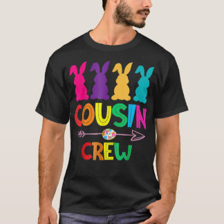 Camiseta Cousin Crew do dia de Páscoa do esquadrão Bonito C
