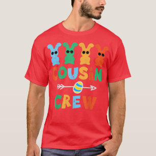 Camiseta Cousin Crew Easter Bunnies Cute Rabbit Boys Kids T