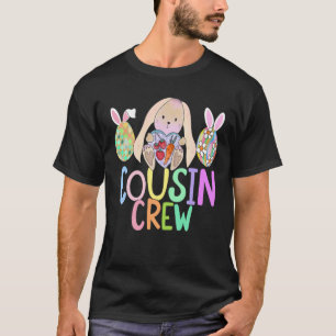Camiseta Cousin Crew Easter Família Bunny Que Corresponde