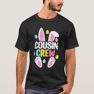 Camiseta Cousin Crew Easter Família Bunny Que Corresponde T