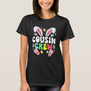 Camiseta Cousin Crew Easter Família Bunny Que Corresponde T