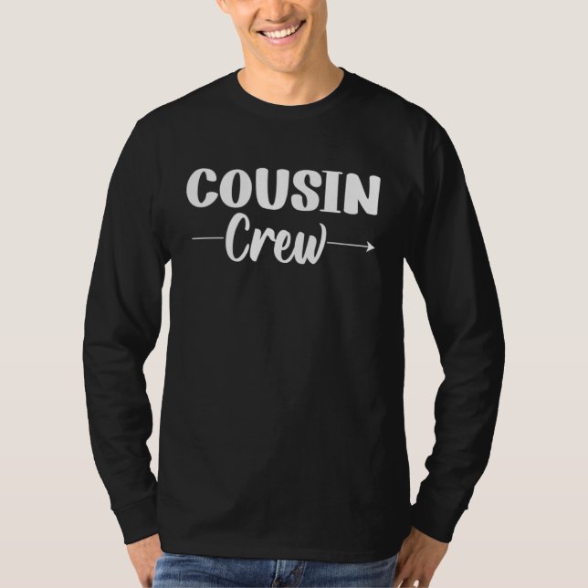 Camiseta Cousin Crew Family Reunion Gathering Get Together (Frente)