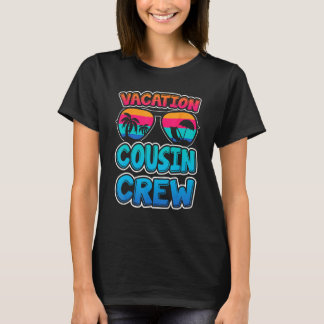 Camiseta Cousin Crew Family Summer Vacation Retro Apparel F