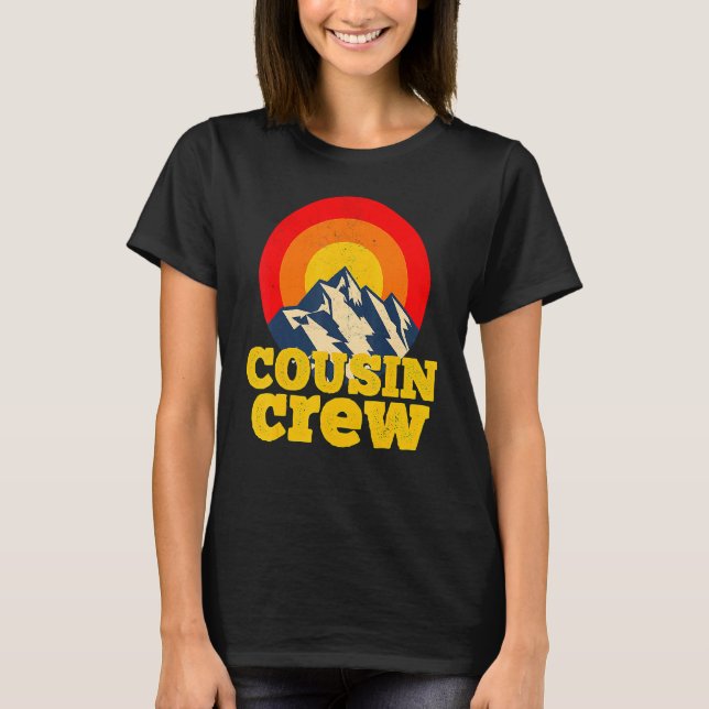 Camiseta Cousin Crew Kids Correspondendo ao Grupo de Campos (Frente)