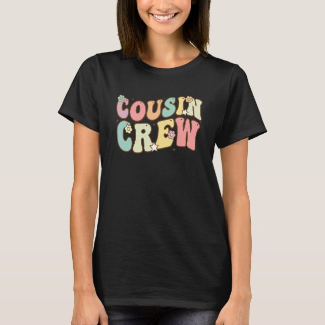 Camiseta Cousin Crew Pajamas Crianças Raparigas Toddler Cor (Frente)
