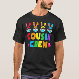 Camiseta Cousin Crew Squad Cute Easter Bunny Rabbits Todd