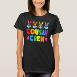 Camiseta Cousin Crew Squad Cute Easter Bunny Rabbits Todd