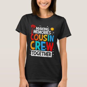 Camiseta Cousin Crew Summer Vacing Beach Family Trips Mat