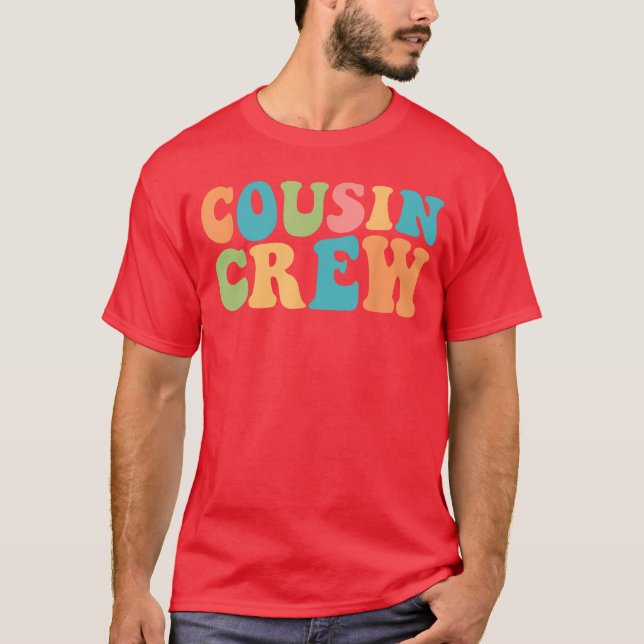 Camiseta Cousin Crew Summer Vacing Familiar Cascata (Frente)