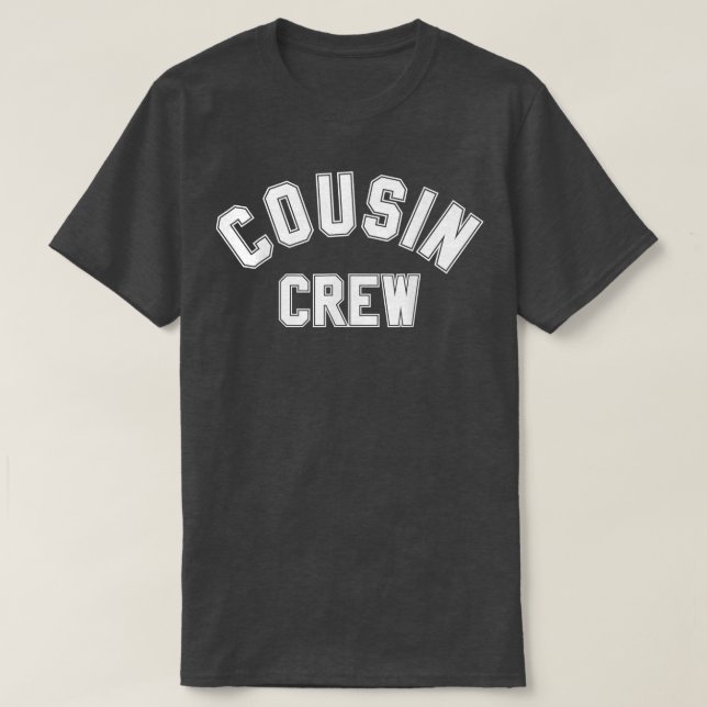 Camiseta Cousin CrewKids Women Girl Girl Engraçado Gift (Frente do Design)