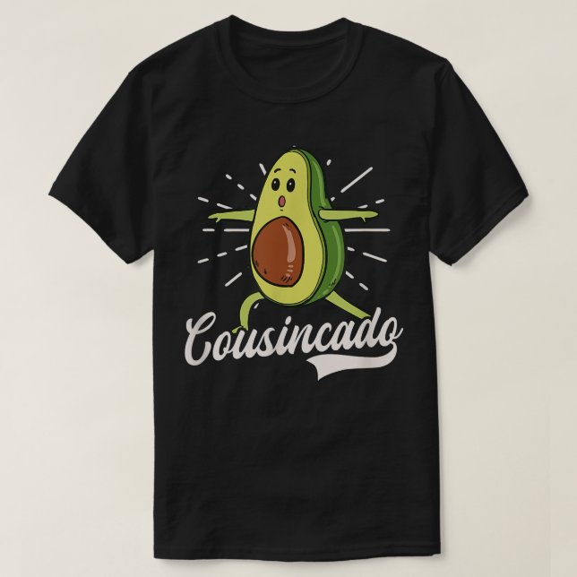 Camiseta Cousincado Avocado Design Cousin Crew (Frente do Design)