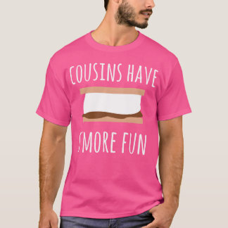 Camiseta Cousins have s more fun Camping cousin shirt vinta