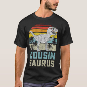 Camiseta Cousinsaurus Rex Dinossaur Primo Saurus Boy Famil