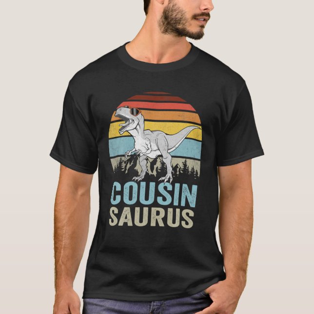 Camiseta Cousinsaurus T Rex Dinosaur Cousin Saurus Family D (Frente)