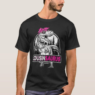 Camiseta Cousinsaurus T Rex Dinossauro Cousin Saurus Matchi