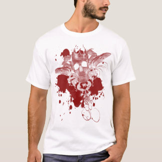 Camiseta Couture do crânio