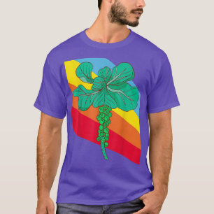 Camiseta Couve-de-bruxelas Comida vegetariana vegetariana