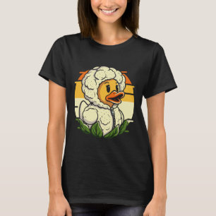 Camiseta Couve-Flor Pato Vegano Vegetariano Veggie