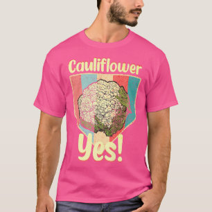 Camiseta Couve-flor Sim Jardineiro Vegetal Engraçado