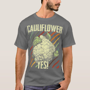 Camiseta Couve-flor Sim Jardineiro Vegetal Engraçado 329