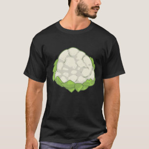 Camiseta Couve-flor Vegetal Vegano Vegetal