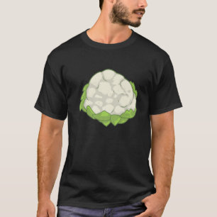 Camiseta Couve-flor Vegetal Vegano Vegetal