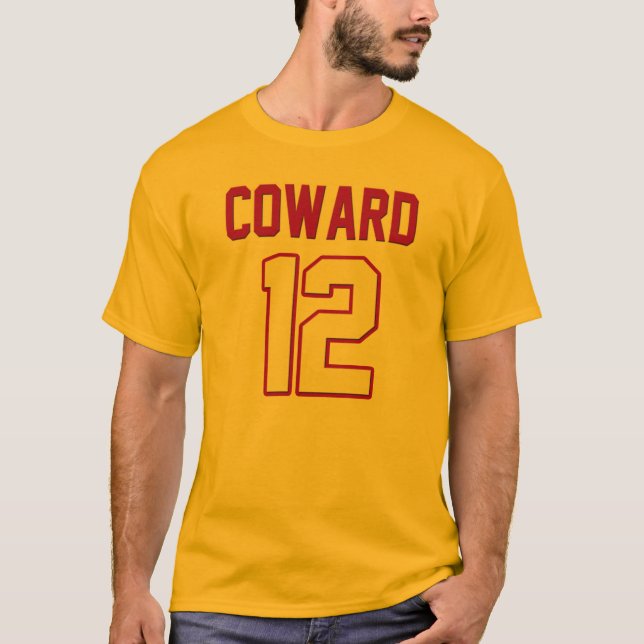 Camiseta Covarde de Dwight (Frente)