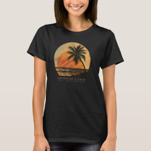 Camiseta Cove Beach Tortola, Virgem Britânica, de Smuggler