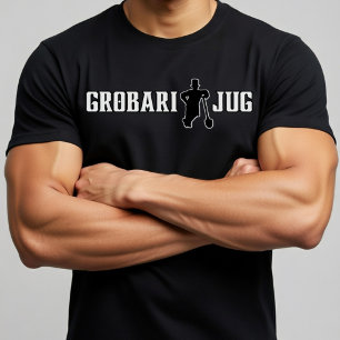 Camiseta Coveiros do Sul Preto e Branco