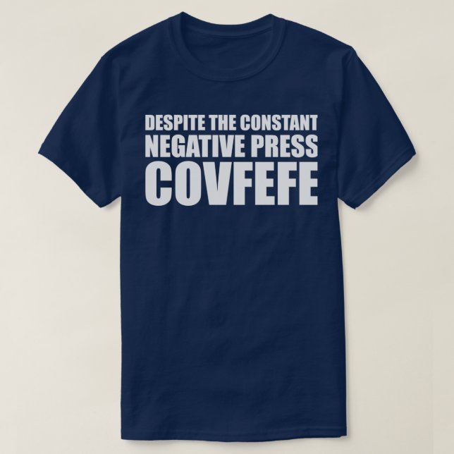 Camiseta Covfefe (Frente do Design)