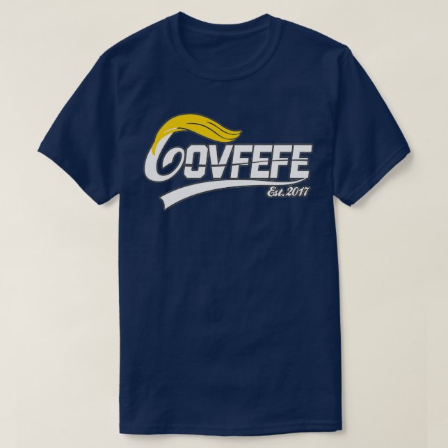 Camiseta Covfefe essencial (Frente do Design)
